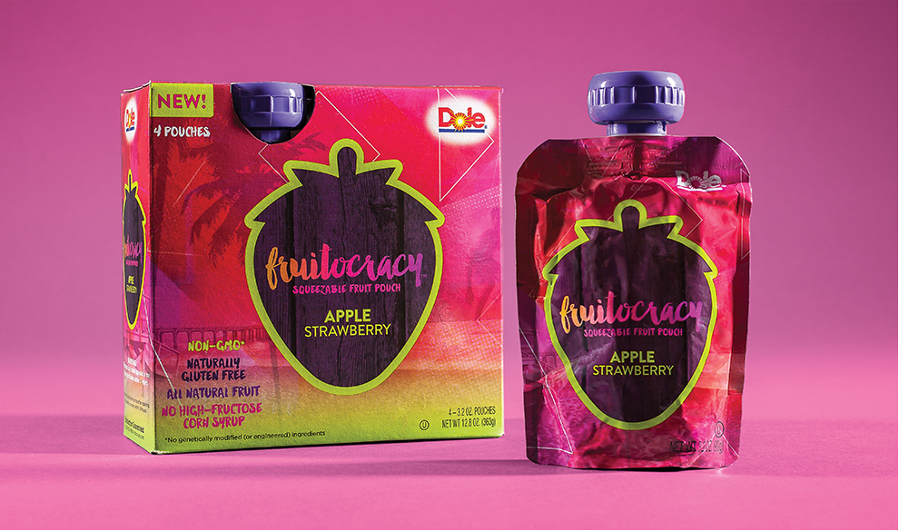 Fruitocracy box and pouch designs